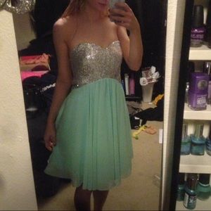Short formal dress